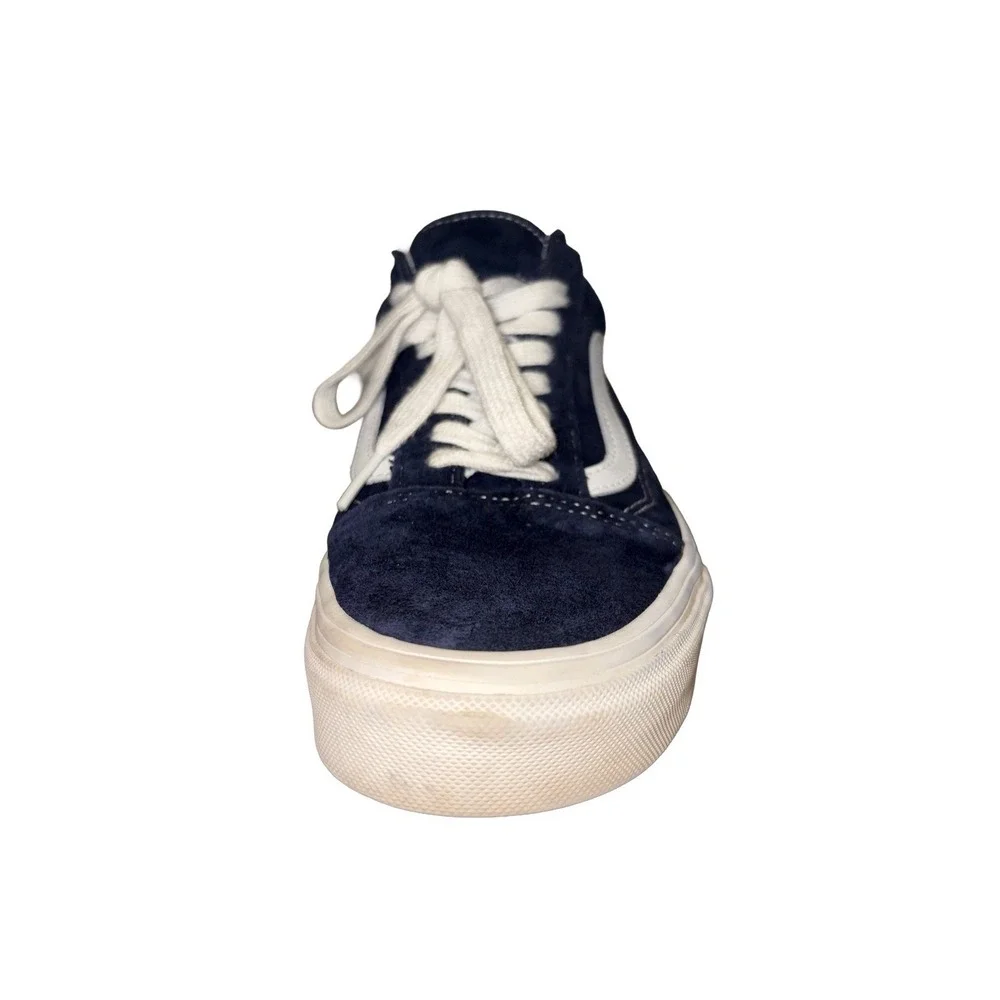 Vans Old Skool Deep Twilight Blue Skate Grunge M7.5/W9 HEIQ Eco Dry Water Repel